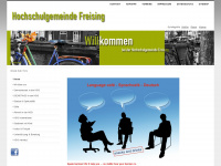 hsg-freising.de Webseite Vorschau