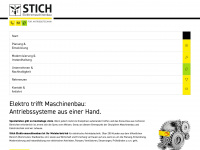 stich-elektromaschinenbau.de Webseite Vorschau