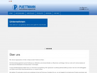 puettmann.com Webseite Vorschau