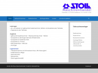 stoll-maschinenbau.de Webseite Vorschau