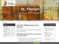 sankt-florian.org Webseite Vorschau