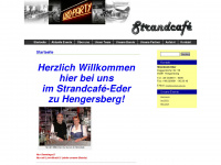 strandcafe-eder.de Webseite Vorschau