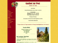zur-post-goessweinstein.de Webseite Vorschau