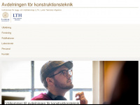 kstr.lth.se Webseite Vorschau