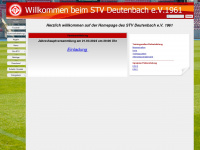stv-deutenbach.de Webseite Vorschau
