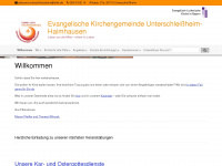 unterschleissheim-evangelisch.de Webseite Vorschau