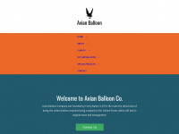 avianballoon.com Webseite Vorschau
