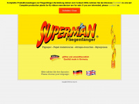 superman-fliegenfaenger.de Webseite Vorschau