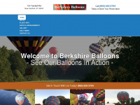 berkshireballoons.com Webseite Vorschau