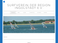 surfverein-ingolstadt.de Webseite Vorschau