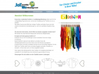 jotwe-textilewerbung.de Webseite Vorschau