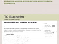 tc-buxheim.de Webseite Vorschau