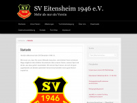 sv-eitensheim.de Webseite Vorschau