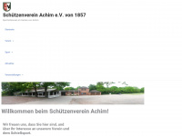 schuetzenverein-achim.de Webseite Vorschau
