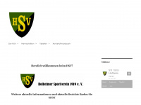 sv-hofheim.de Webseite Vorschau