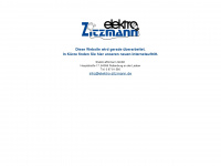 elektro-zitzmann.de Webseite Vorschau