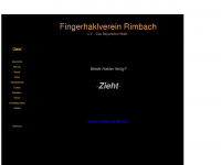 fingerhakler.de Webseite Vorschau