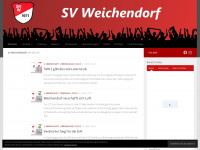 sv-weichendorf.de Webseite Vorschau