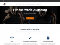 fitnessworld-augsburg.de Webseite Vorschau