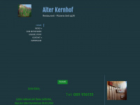 alterkernhof.de Webseite Vorschau