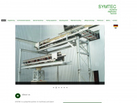 symtec-engineering.com Webseite Vorschau