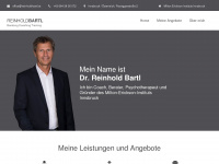 reinhold-bartl.at Webseite Vorschau