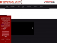 szostecki.com Webseite Vorschau