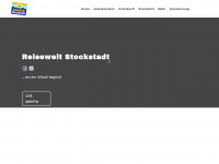 reisewelt-stockstadt.de Webseite Vorschau