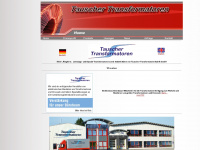 tauscher-transformatoren.de Webseite Vorschau