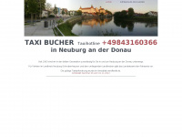 taxi-bucher-neuburg.de Webseite Vorschau