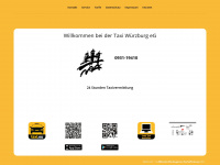 taxi-wuerzburg.de Webseite Vorschau
