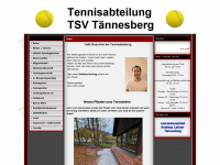 tennis-taennesberg.de.tl Webseite Vorschau