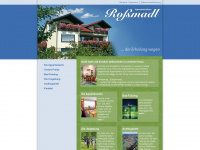 appartementhaus-rossmadl.de Webseite Vorschau
