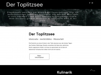 toplitzsee.at Webseite Vorschau