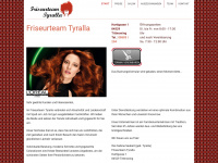 friseur-tyralla.de Webseite Vorschau