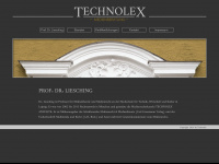technolex.de Webseite Vorschau