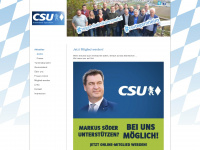 csu-tegernheim.de Webseite Vorschau