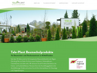 tele-plant.de Webseite Vorschau