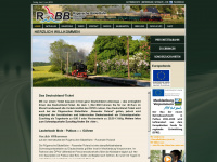 ruegensche-baederbahn.de Webseite Vorschau