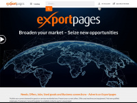 exportpages.com Webseite Vorschau