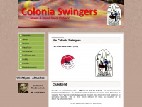 coloniaswingers.de Webseite Vorschau