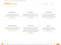 foxxdesign.de Webseite Vorschau