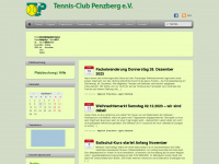 tennisclub-penzberg.de Webseite Vorschau