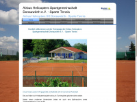 tennis-ecd.de Webseite Vorschau