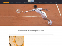 tennispark-isartal.de Webseite Vorschau