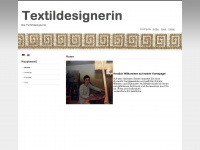 textildesignerin.de Webseite Vorschau