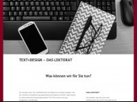 textplusdesign.de Webseite Vorschau