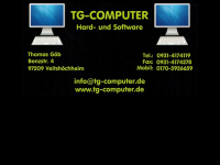 tg-computer.de Webseite Vorschau