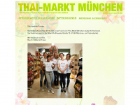 thai-markt.de Webseite Vorschau
