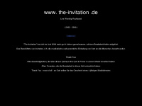 the-invitation.de Webseite Vorschau